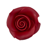Dark Red Sugar Soft Rose 1.5”