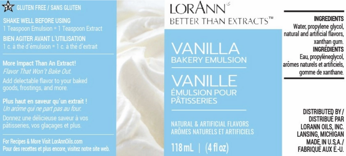 Vanilla Bakery Emulsion