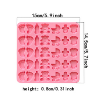 Baby Theme Silicone Mold