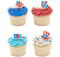 Dec On Freedom USA Assortment 4PCS