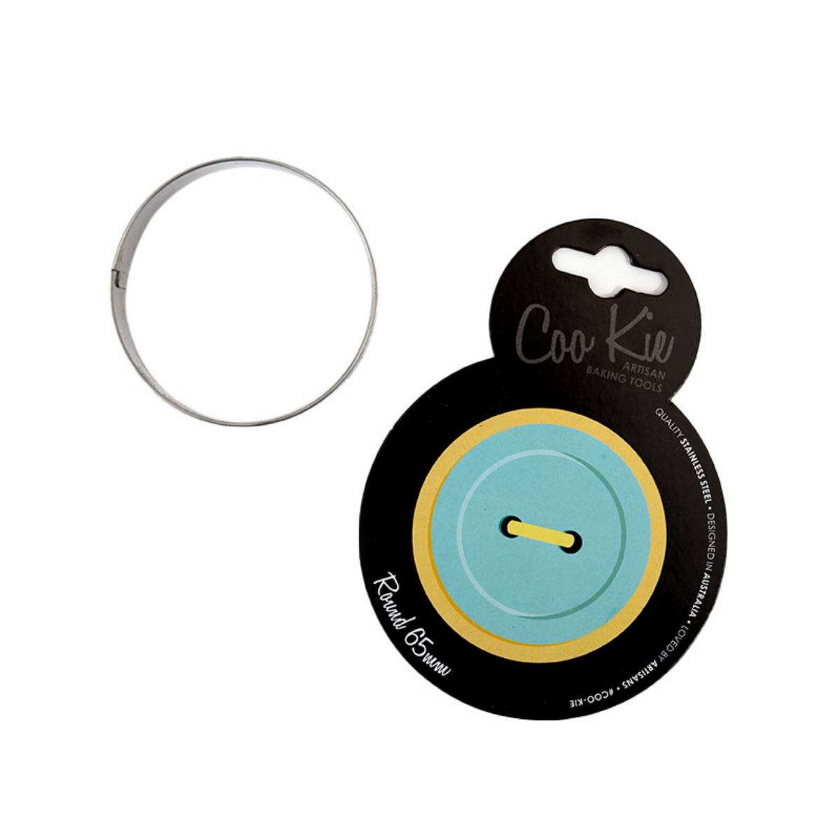 Coo Kie Round Cookie Cutter 2.5"