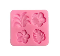 Silicone Mold Tropical Flowers