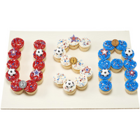 Soccer Ball Cupcake Rings 6 Pack