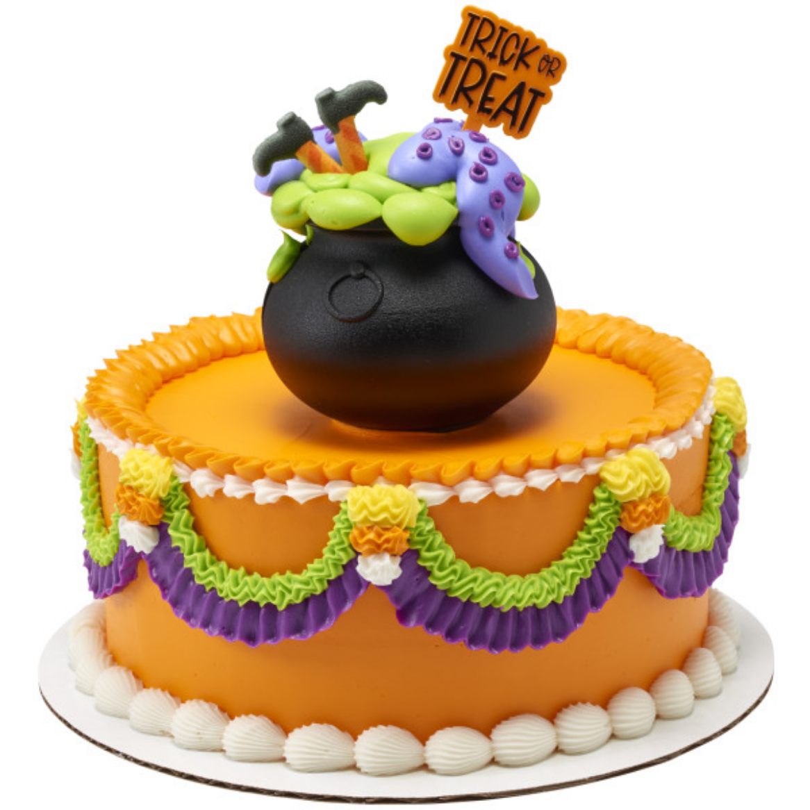 Cauldron Halloween Layon