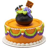 Cauldron Halloween Layon