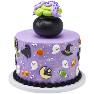 Cauldron Halloween Layon
