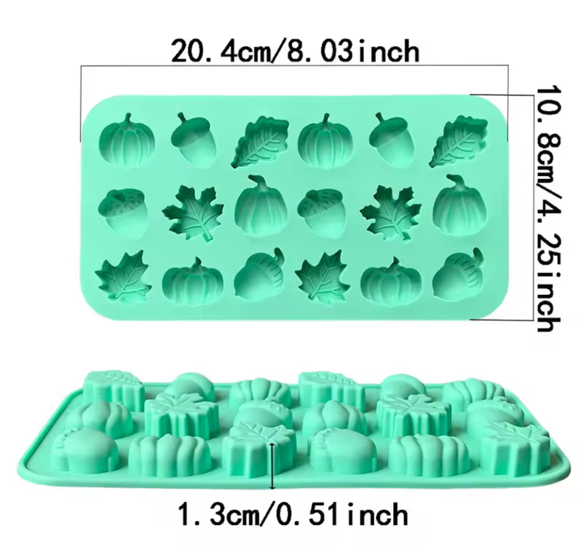 Silicone Mold Autumn Harvest