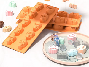 Silicone Mold Skeleton Faces