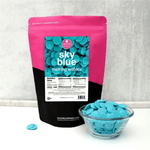 Sweet Shoppe Sky Blue Melting Wafers 12 oz - Sweet Life Cake Supply