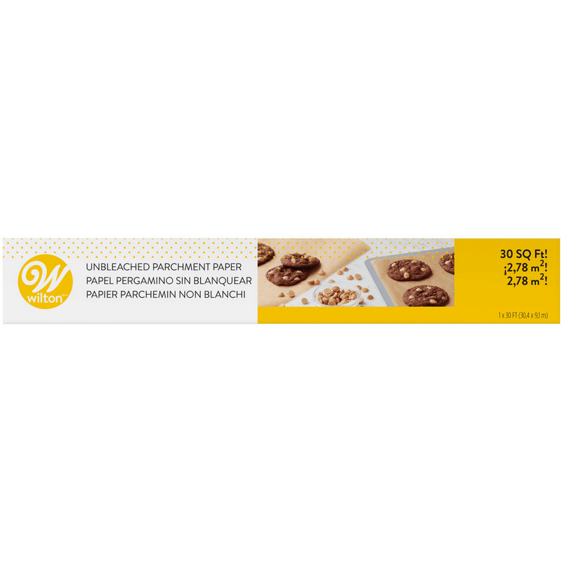 Wilton Unbleached Parchment Paper, 30 Sq. Ft.* - Sweet Life Cake Supply