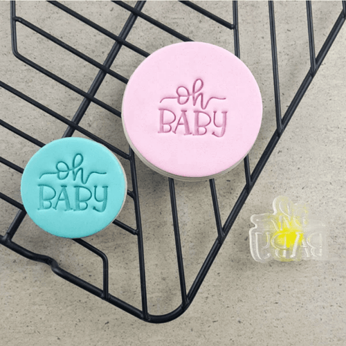 CCC Embosser Oh Baby Embosser 40mm - Sweet Life Cake Supply