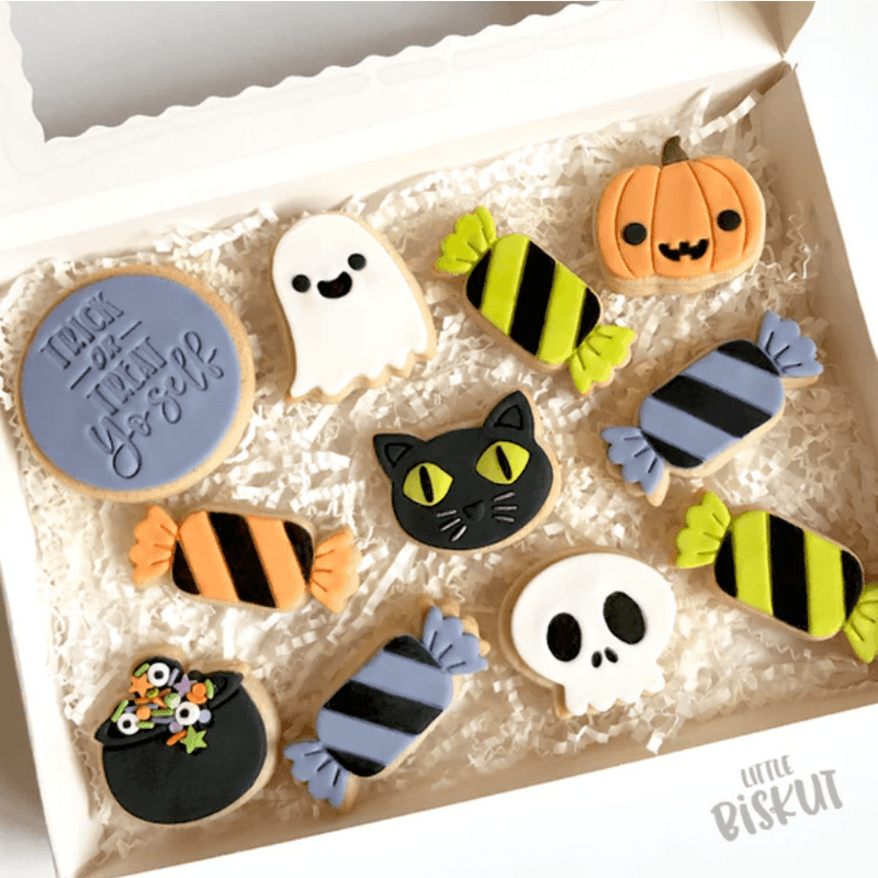 Little Biskut Skull Cutter & Debosser - Sweet Life Cake Supply