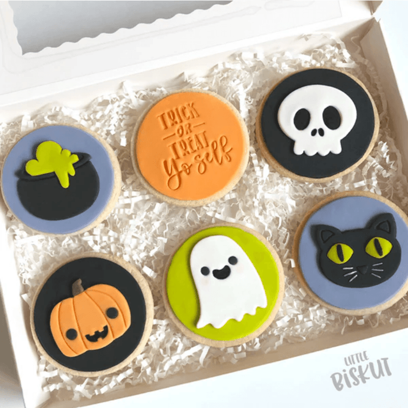 Little Biskut Skull Cutter & Debosser - Sweet Life Cake Supply