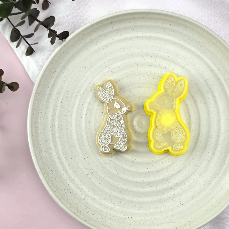 CCC Cutter & Debosser Set Mini Bunny Rabbit