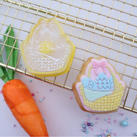 CCC Cutter & Debosser Set Mini Easter Basket
