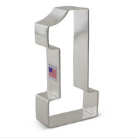 Cookie Cutter Large Number 1