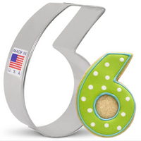 Cookie Cutter Number 6 & 9