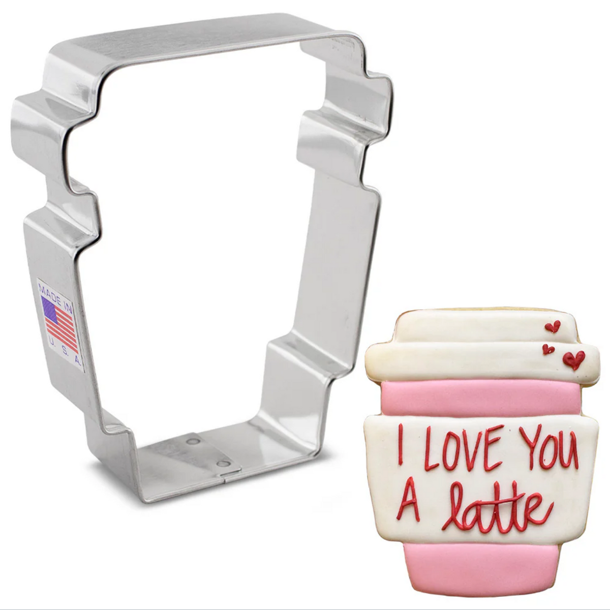 Cookie Cutter Latte Cup