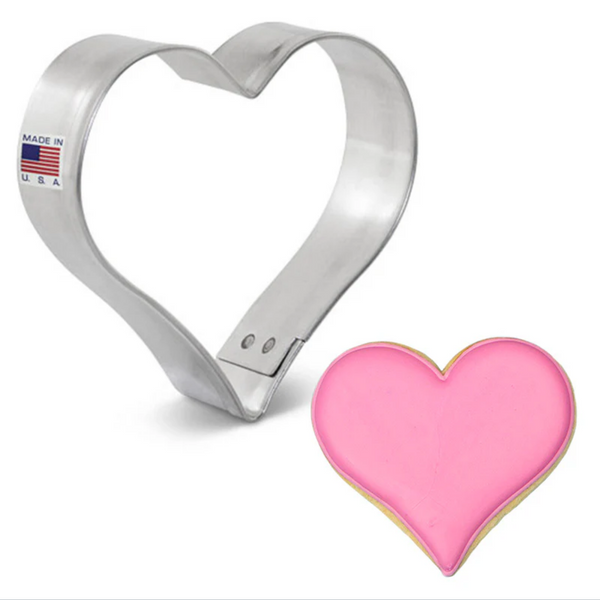 Cookie Cutter Pointy Heart 2”