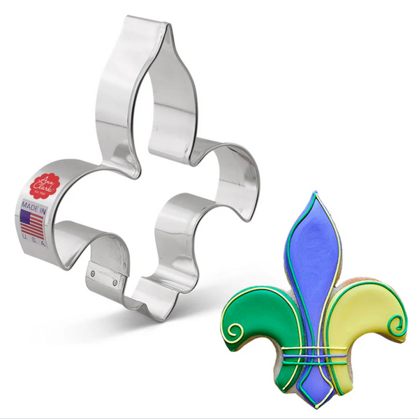 Sale Cookie Cutters Fleur de Lis 4.75”