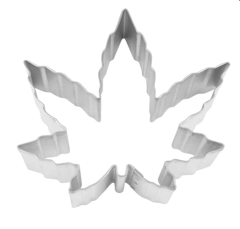 Cookie Cutter Marijuana Leaf 4”