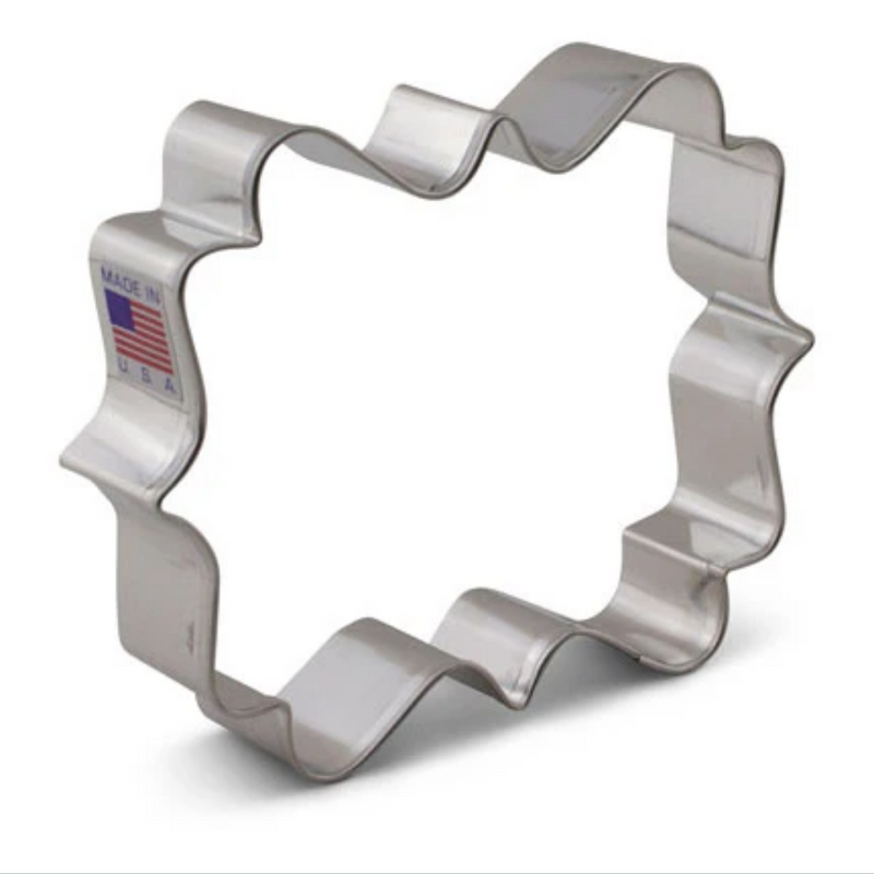 Cookie Cutter Square Plaque 4"