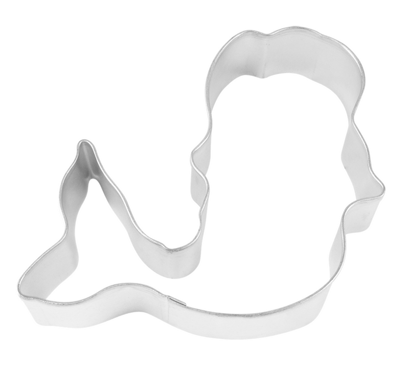 Cookie Cutter Sitting Mermaid 3.75”