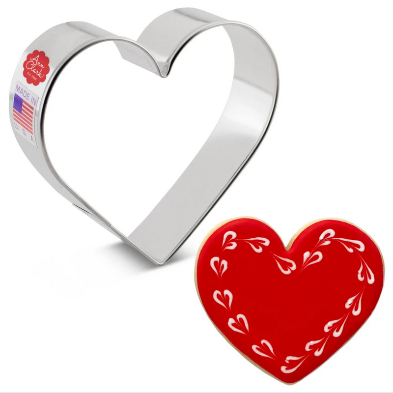 Cookie Cutter Heart 3.25"