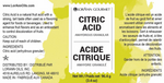 Citric Acid Powder 3.4oz