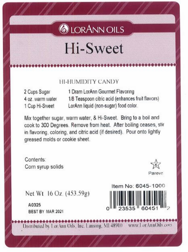 Hi-Sweet Powered Corn Syrup 1LB