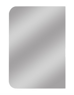SIDE SCRAPERS - STAINLESS STEEL PLAIN (126 X 88MM / 5 X 3.5”)