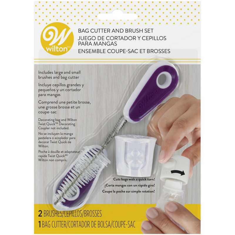Wilton Bag Cutter and Brush Set