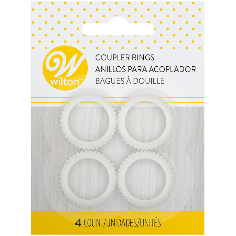 Wilton Plastic Coupler Ring Set, 4-Piece