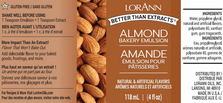 Almond Bakery Emulsion