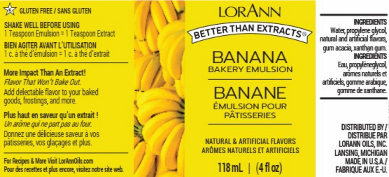 Banana Bakery Emulsion