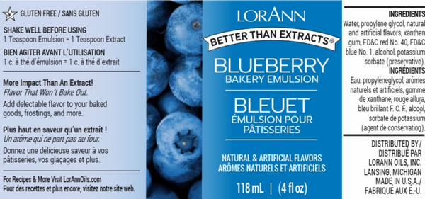 Blueberry Bakery Emulsion