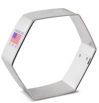Cookie Cutter Hexagon 3"