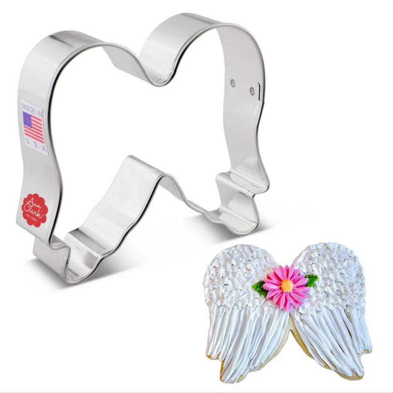 Cookie Cutter Angel Wings 3.5"
