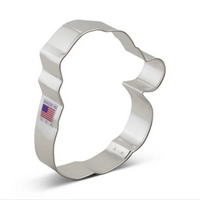 Cookie Cutter Santa Face 4 1/4”