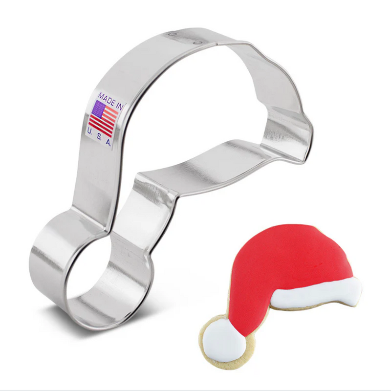 Cookie Cutter Santa Hat 4.25”