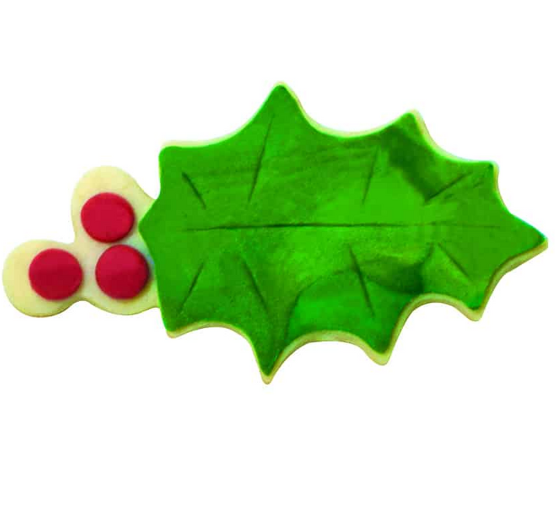 Cookie Cutter Small Holly Leaf