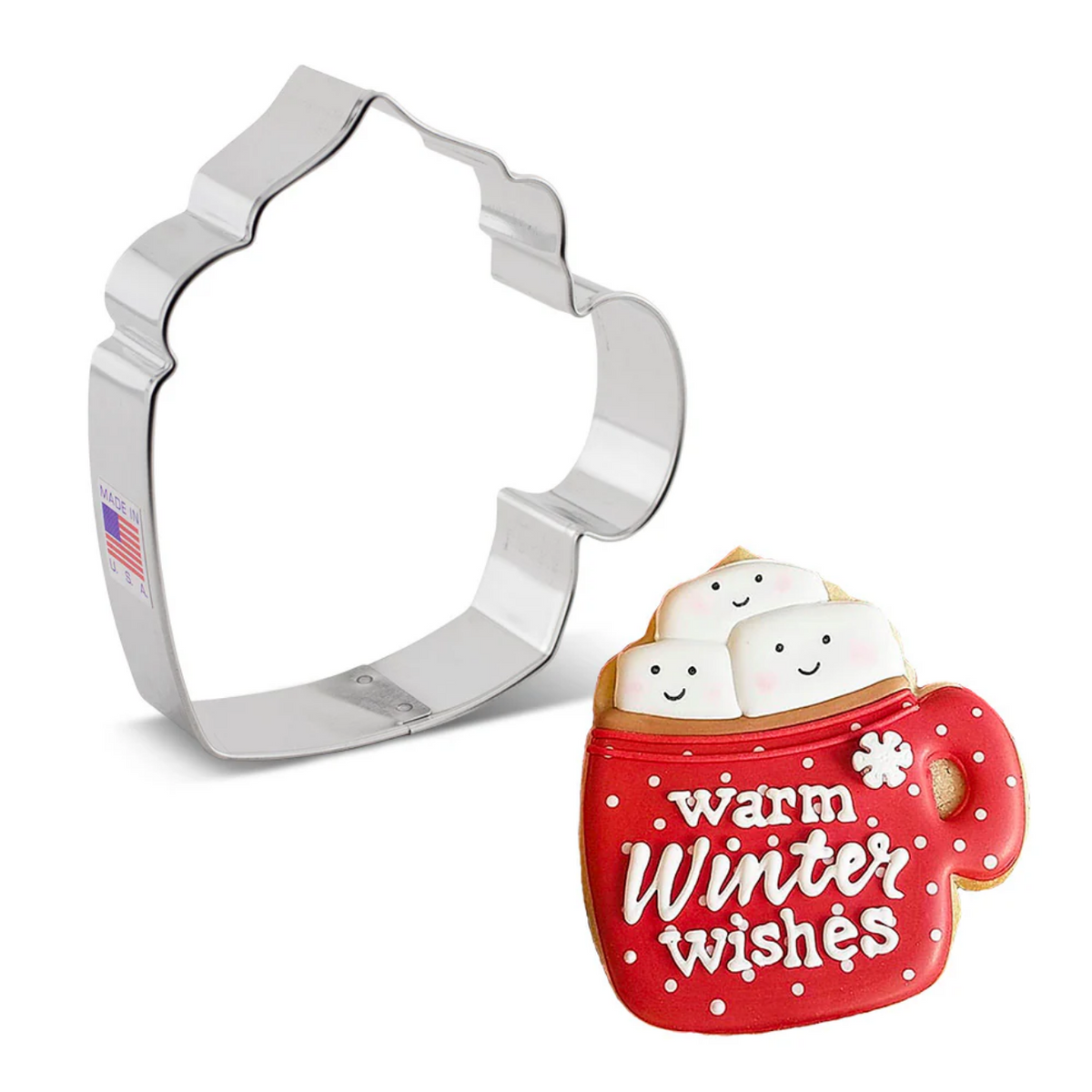 Cookie Cutter Coffee Mug 3 7/8" x 4"