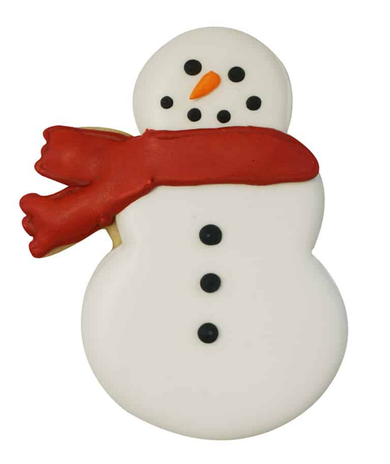 Cookie Cutter Snow Girl with Scarf 3"