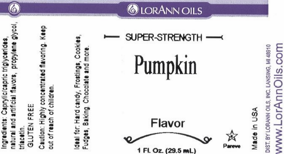 Pumpkin Flavor 1 oz