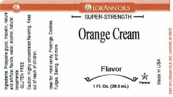 Orange Cream Flavor Dram