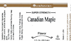Canadian Maple Flavor 1 oz