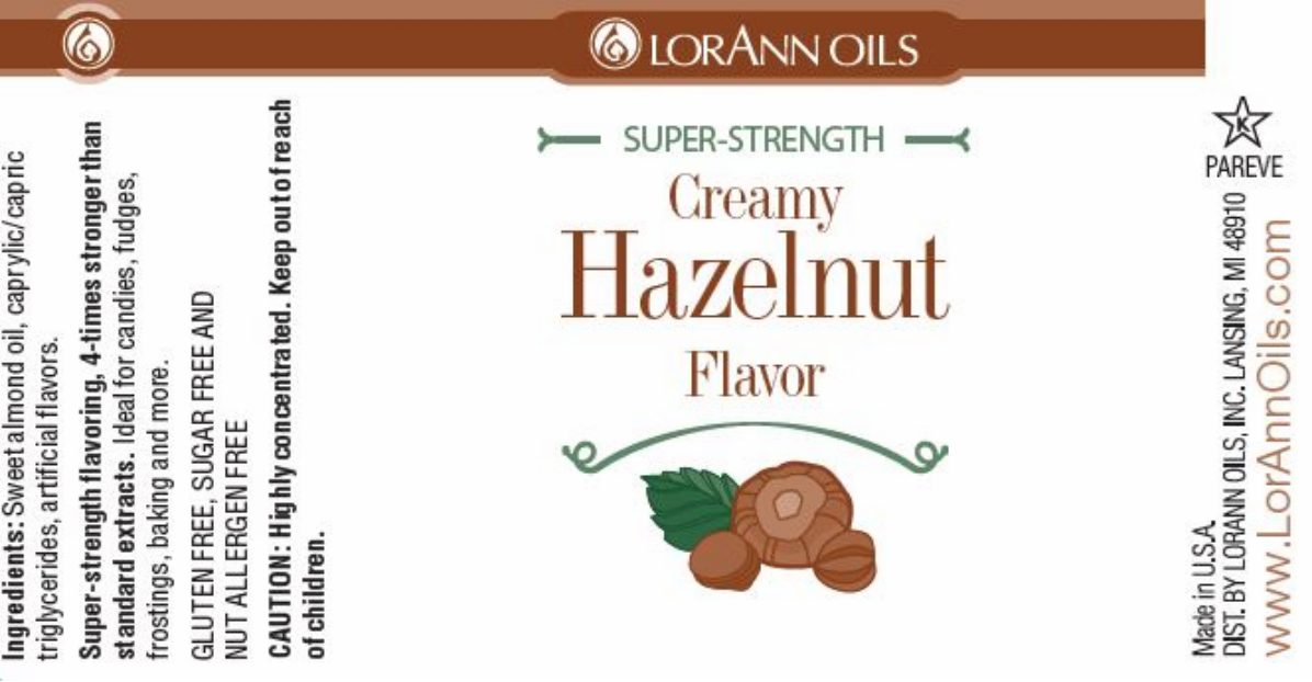 Hazelnut Flavor 1 oz