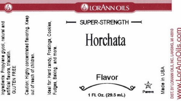 Horchata  Flavor 1 oz