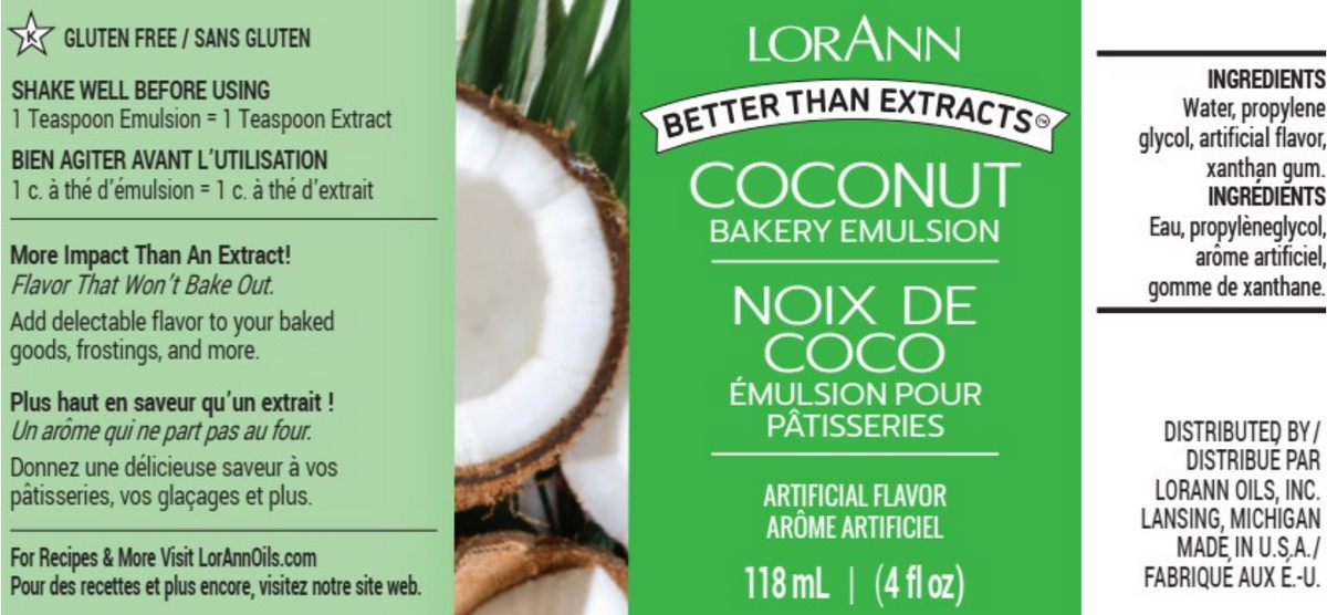 Coconut Bakery Emulsion