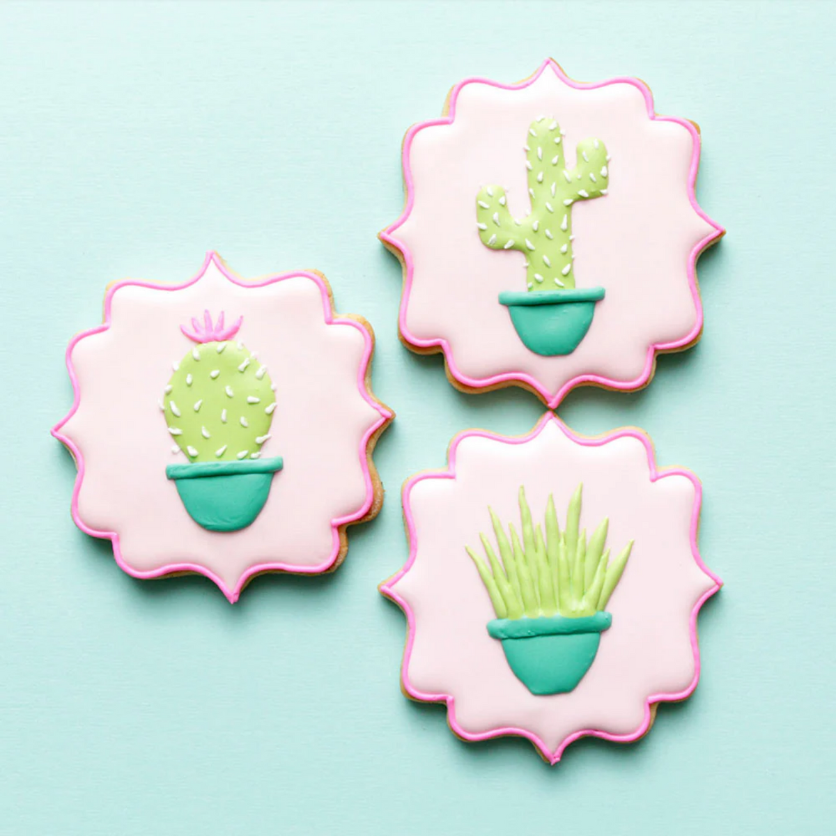 Cookie Cutter Square Plaque 3"